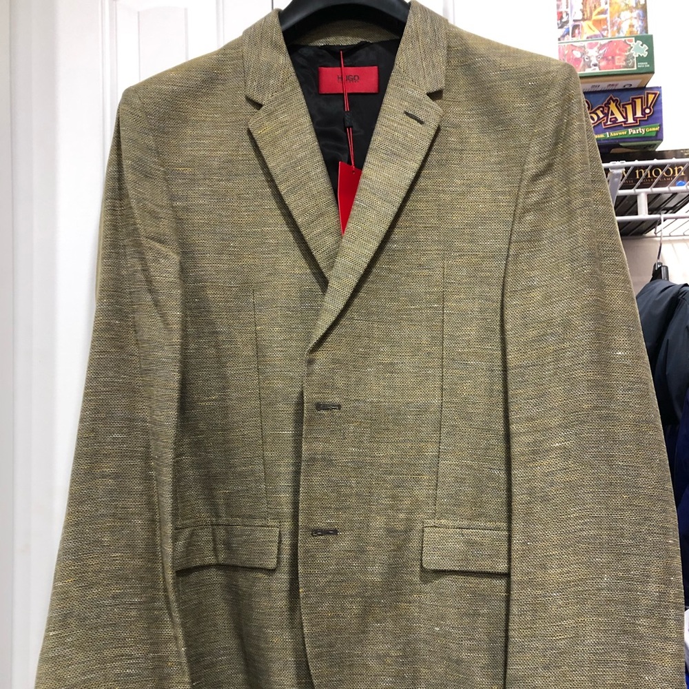 Hugo Wool & Linen Blend Blazer